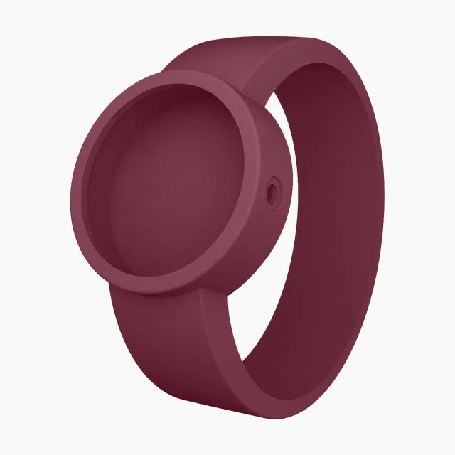 O clock bracelet silicone violet taille L