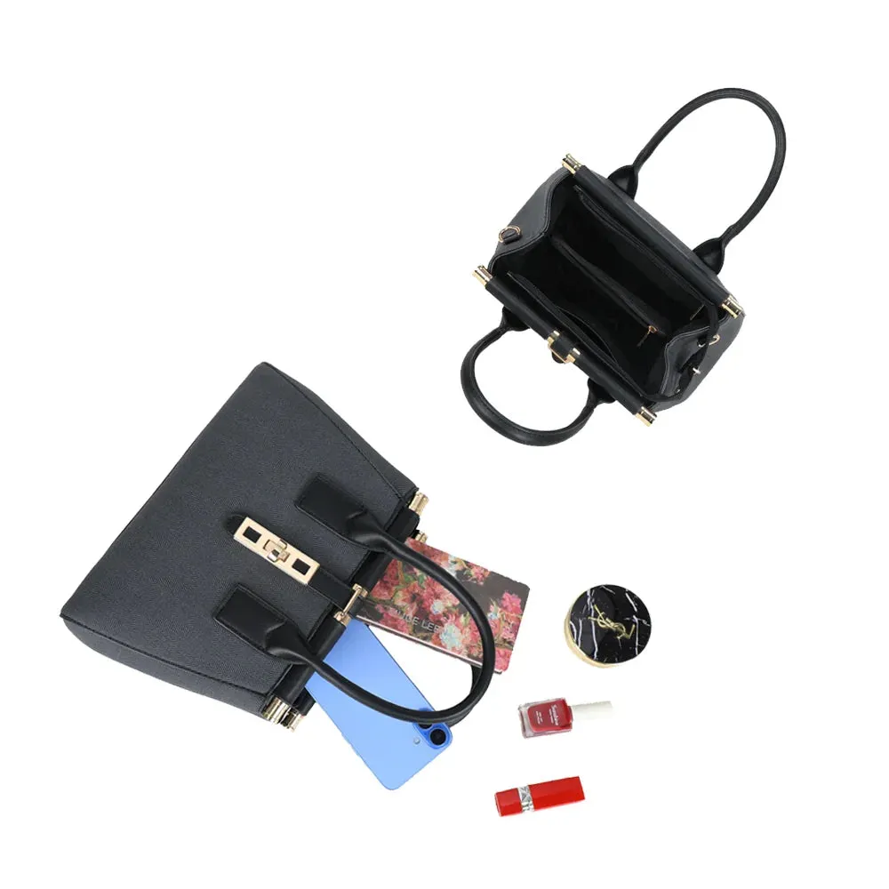 Gallantry Paris Pauline petit sac bowling noir lisse