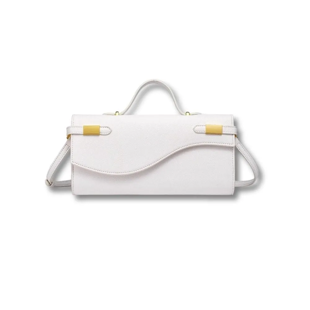 Maison Sacoches Cassandre pochette bourgogne vintage