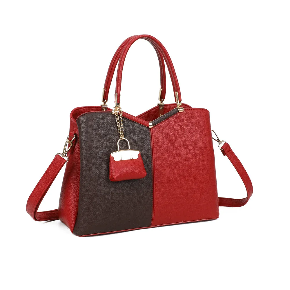 Gallantry Serena Duo sac main Marron bicolore