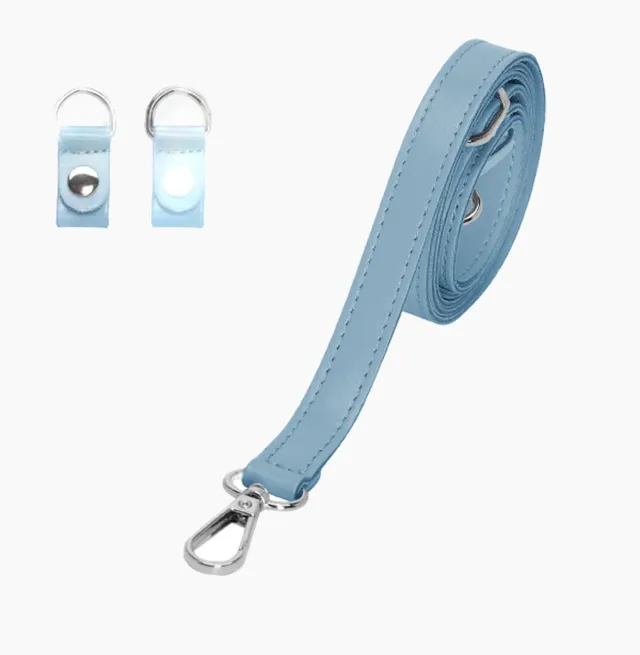 O bag bandoulière extra-fine 110 bleu poudré