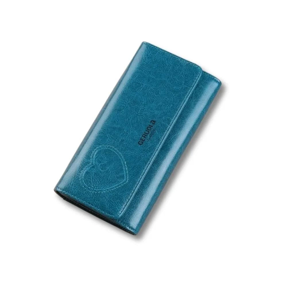 Maison Sacoches Noëlia pochette portefeuille cuir double zip
