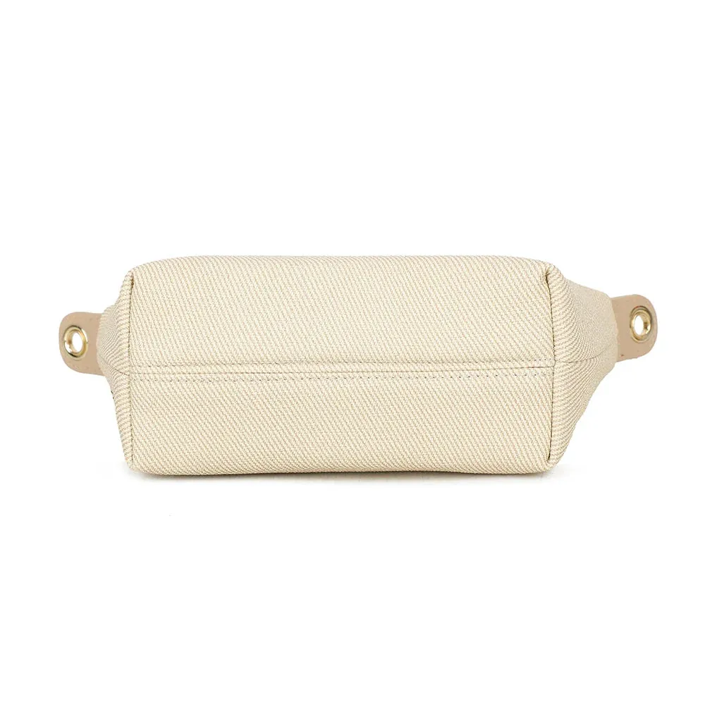 Gallantry Le Soléa mini sac à main Noir Marron toile