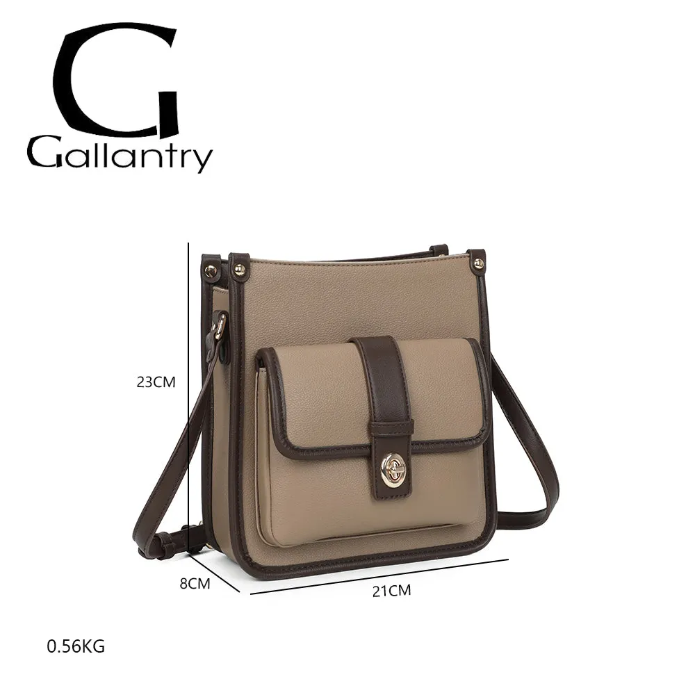 Gallantry Le Corvès sac bandoulière D.TAUPE