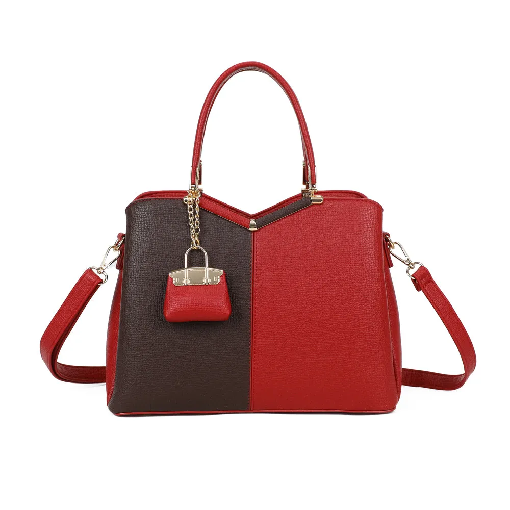 Gallantry Serena Duo sac main Marron bicolore