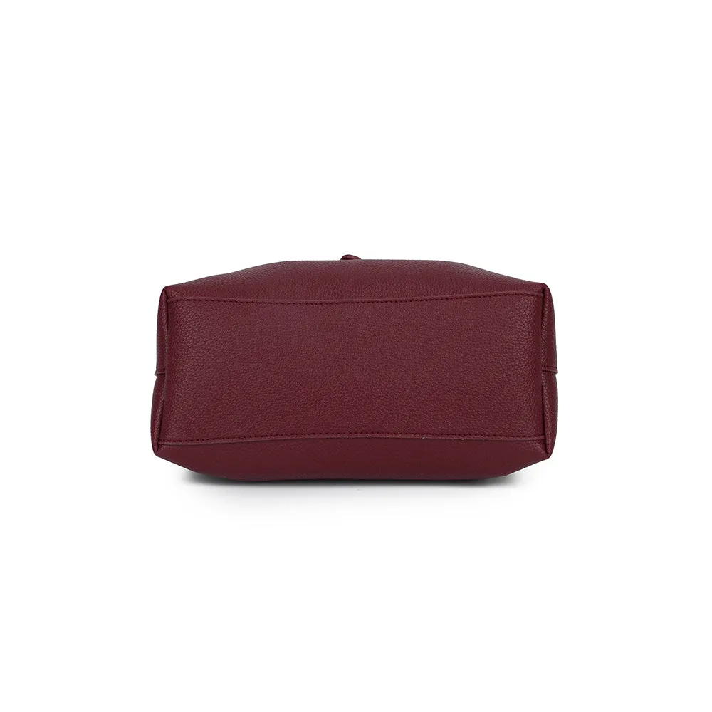 Gallantry Paris La Séraphine sac à main bordeaux