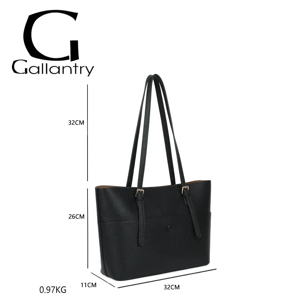 Gallantry Le Grandor sac cabas bordeaux zippé