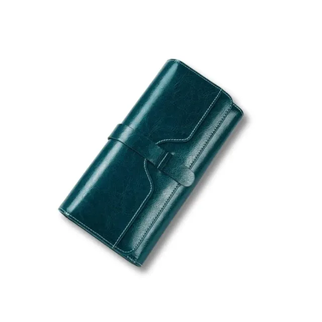 Maison Sacoches Elora portefeuille femme rouge cuir