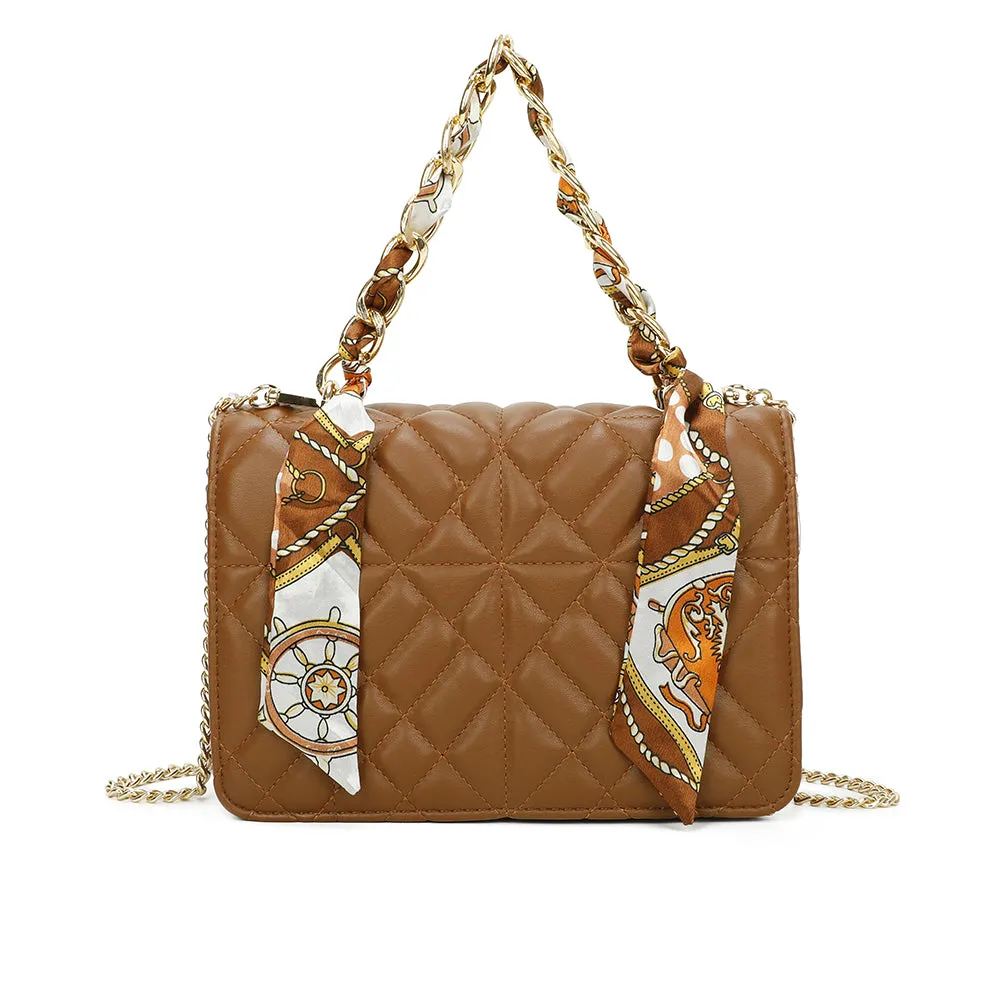 Gallantry Quilted Éclat sac bandoulière Rouge matelassé