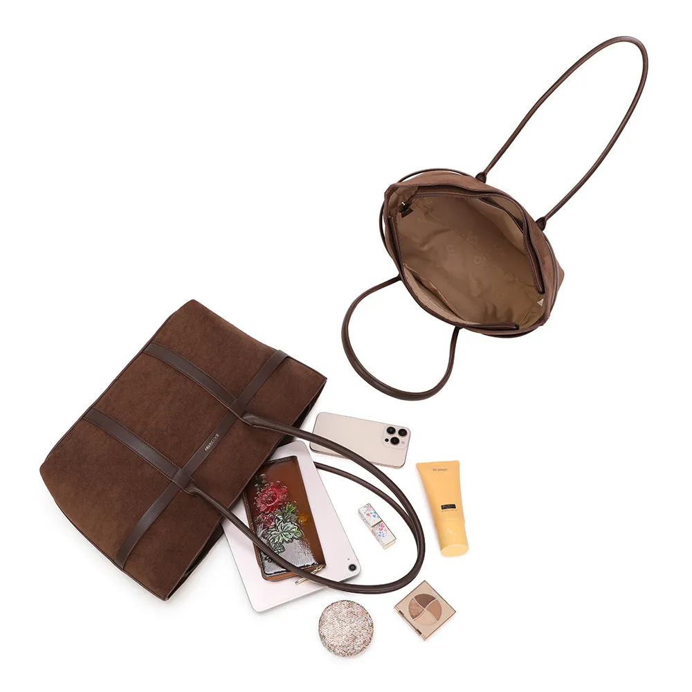 Gallantry Paris Althéa grand sac épaule coffee