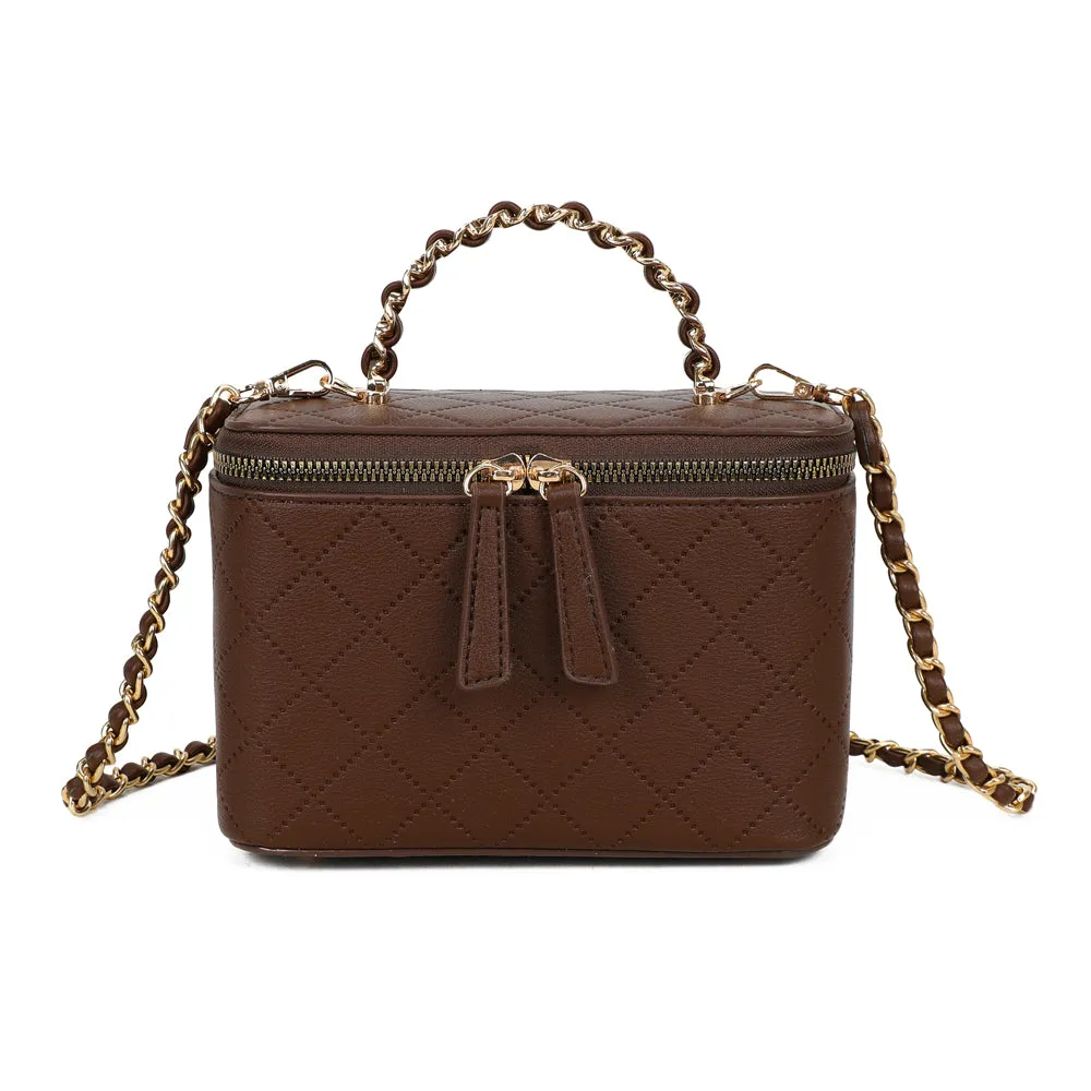 Gallantry Paris Mini Bambino mini sac coffee matelassé