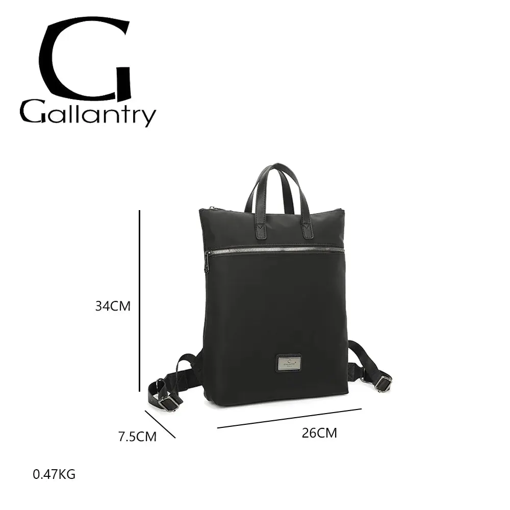 Gallantry Paris Folder sac à dos rouge zippé 3 poches
