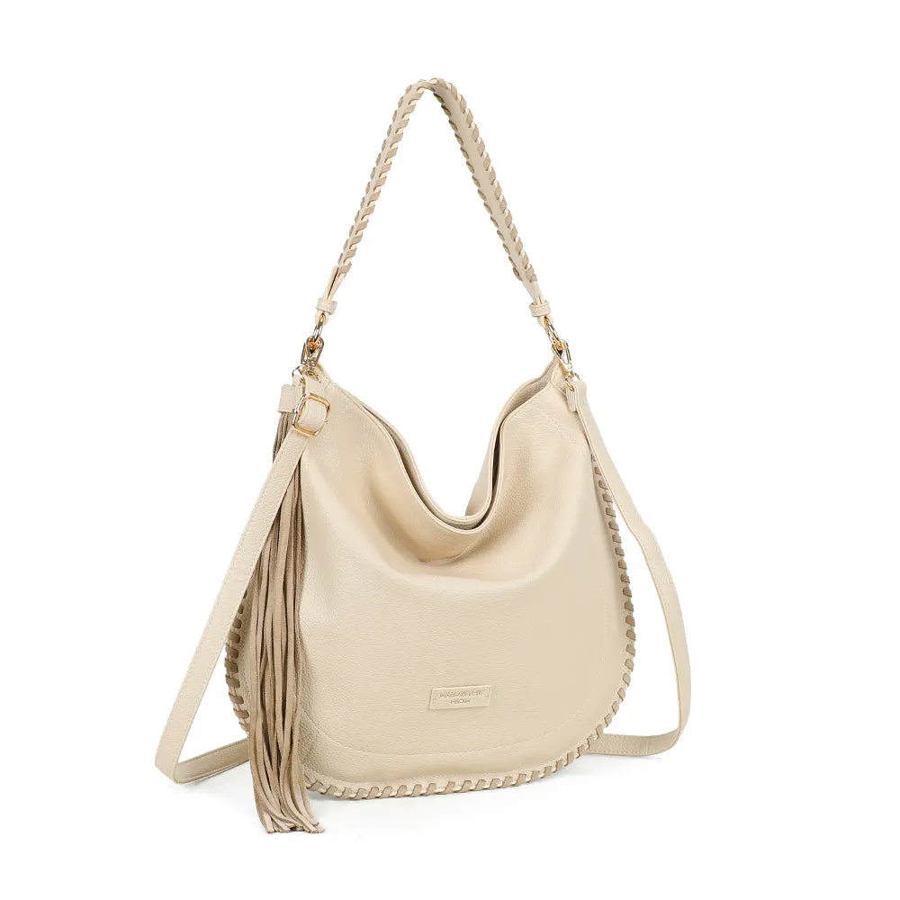 Gallantry Paris Céleste sac à main tressé noir