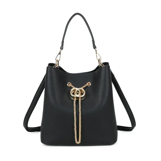Gallantry Paris Le Régent sac seau bordeaux grainé