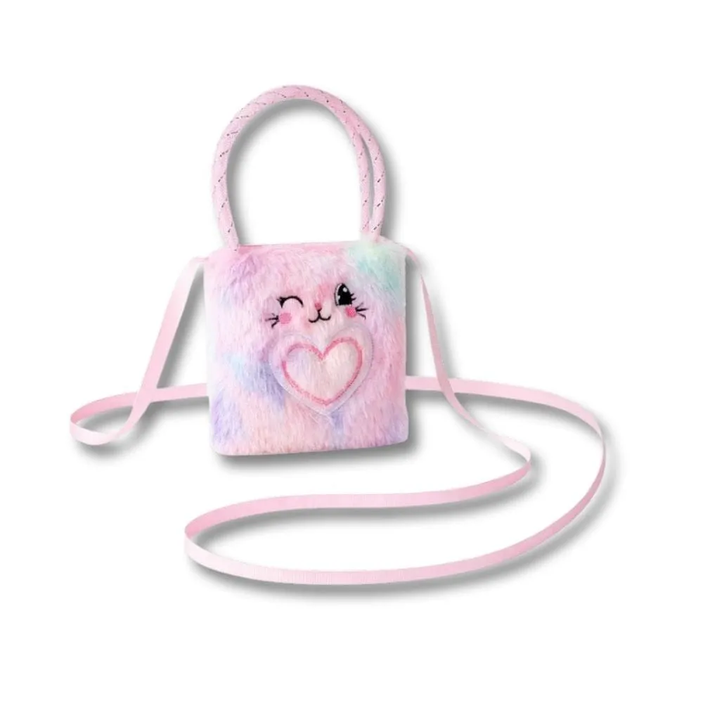 Maison Sacoches Ploumi sac peluche enfant doux 13 cm