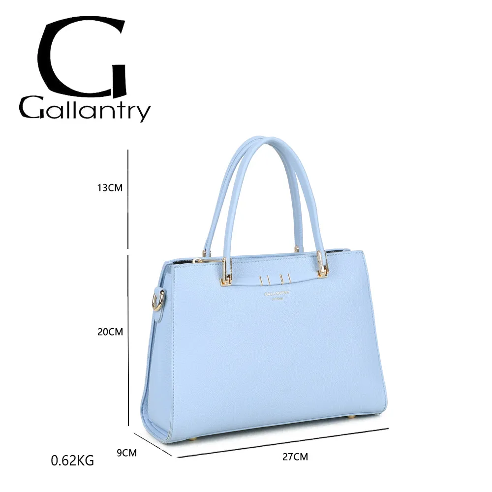 Gallantry Paris Azure sac à main noir structuré