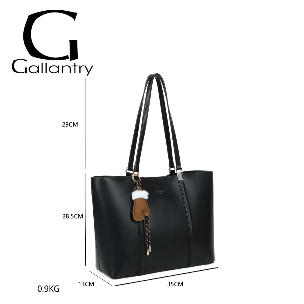 Gallantry Paris La Méridia sac cabas noir épaule