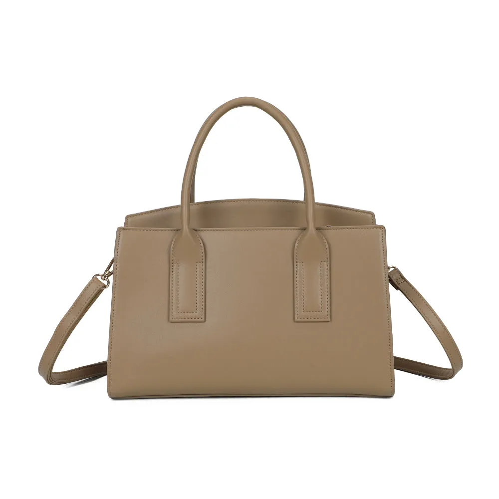 Gallantry La Déliane sac à main taupe lisse