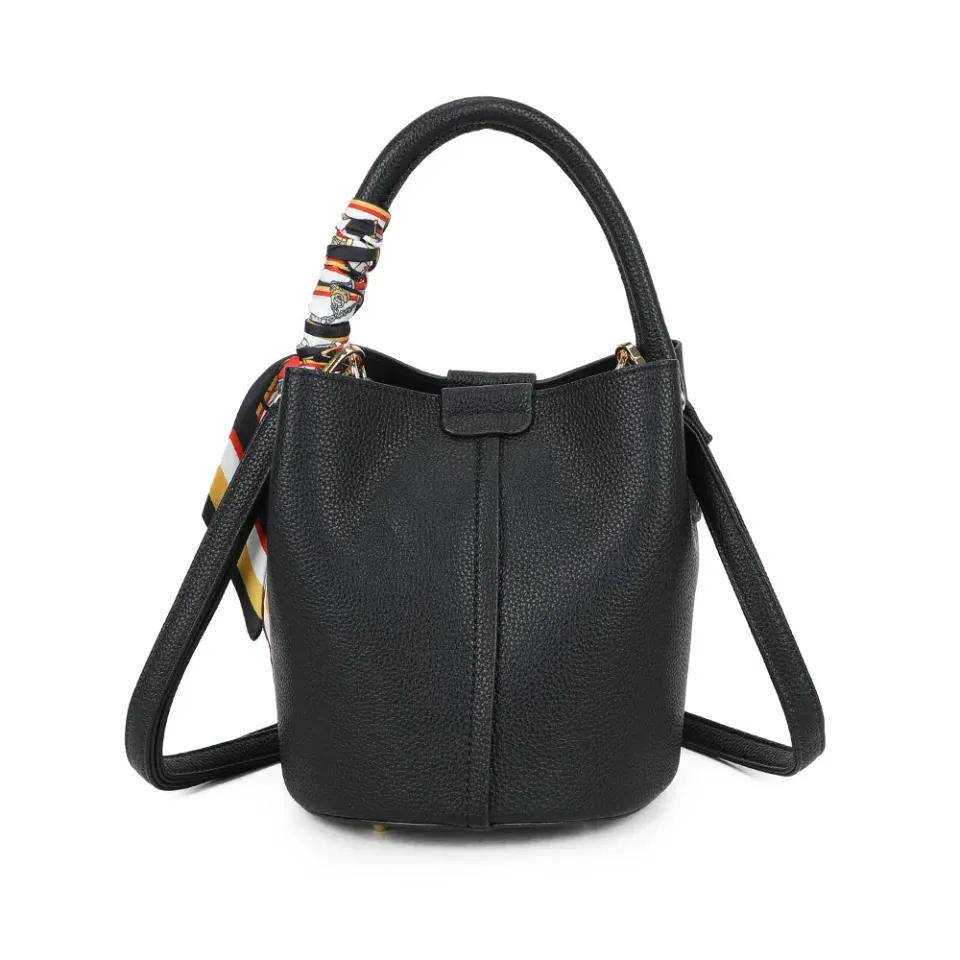 Gallantry Paris Ruban Chic sac seau foulard vegan