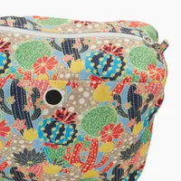 O bag Beach pochette intérieure cactus toile