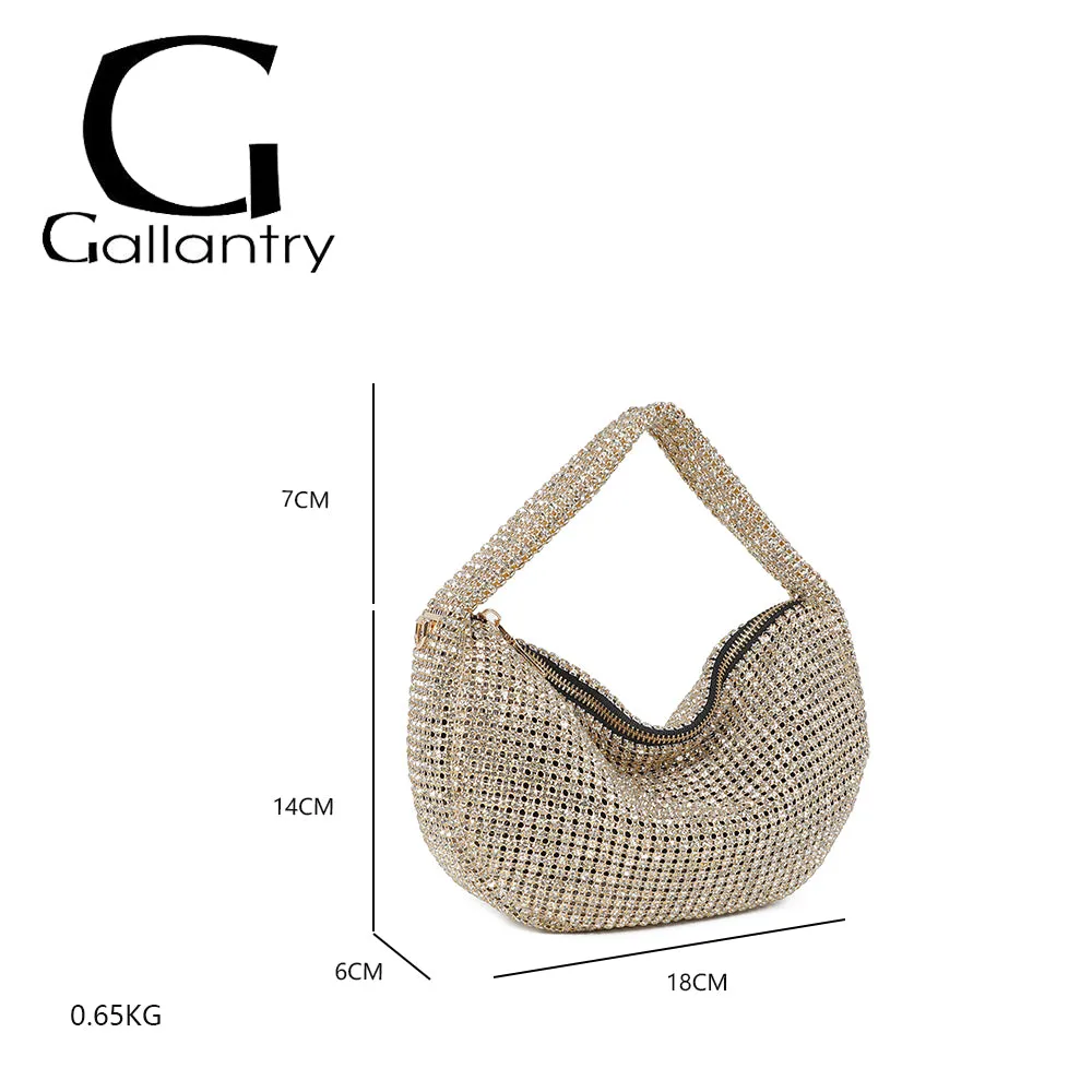 Gallantry Paris Glittera pochette strass