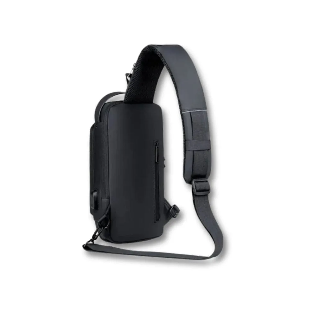 Maison Sacoches Karl sacoche homme noir USB