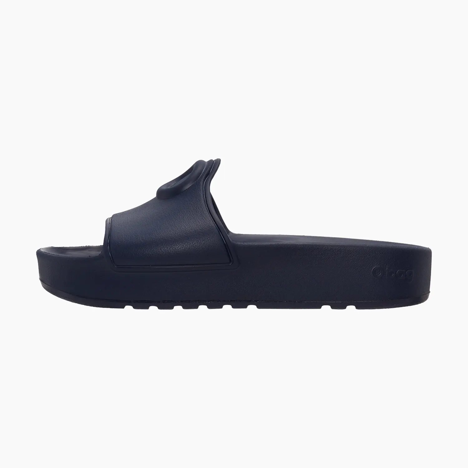 O bag O slippers claquettes femme bleu navy