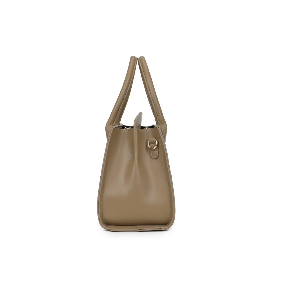 Gallantry La Déliane sac à main taupe lisse