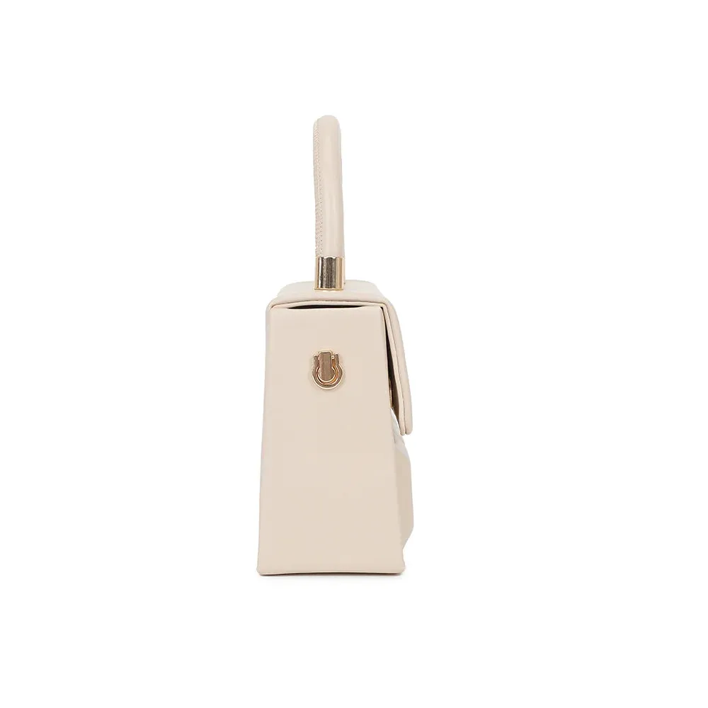 Gallantry Paris ChocoLuxe petit sac à main beige rabat