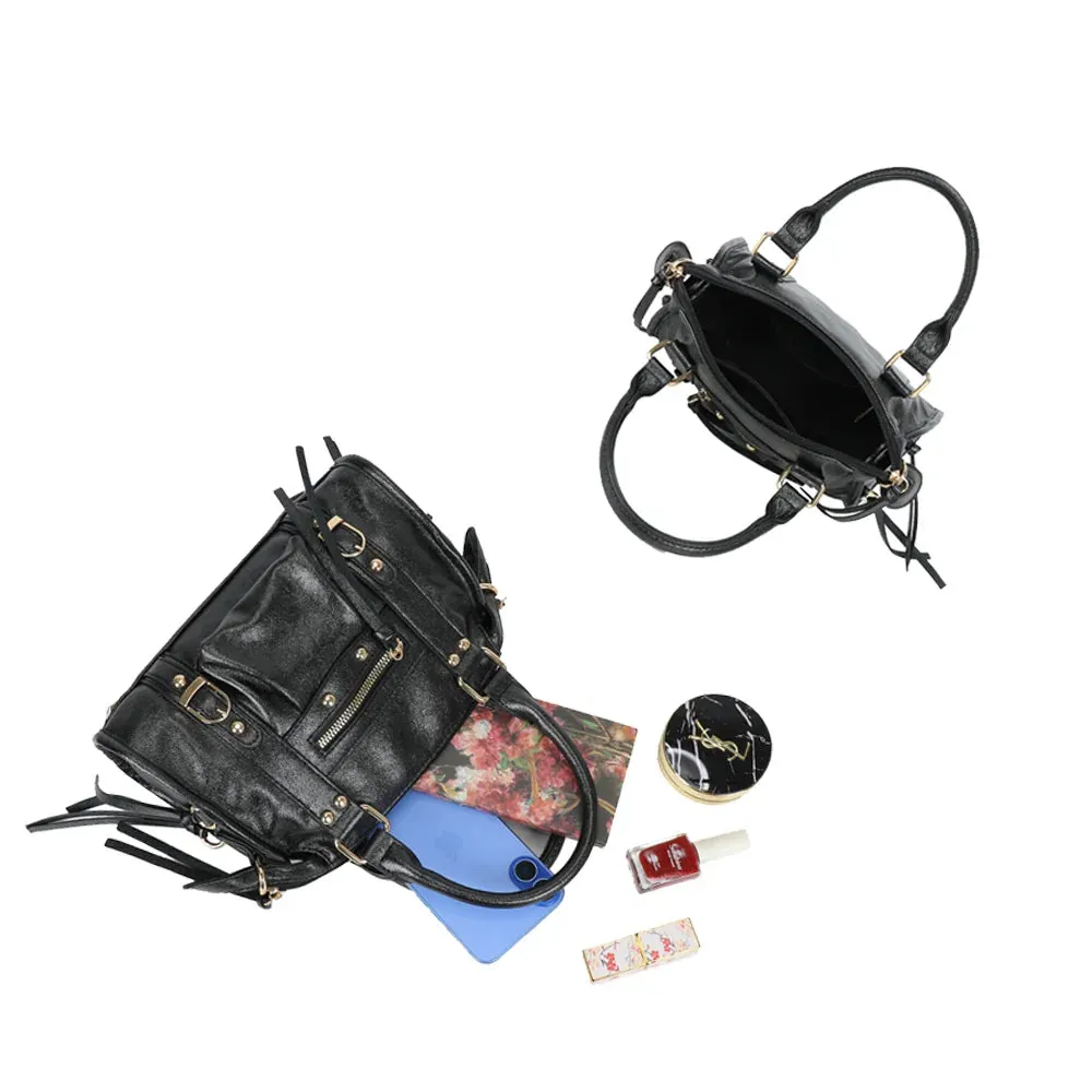 Gallantry Skyla Prestige petit sac à main noir brillant