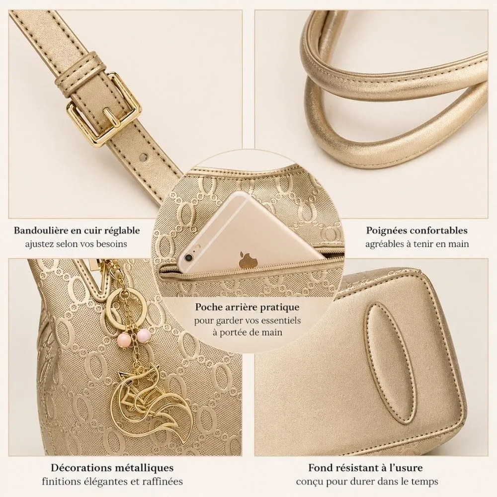 Maison Sacoches Camille sac bandoulière cuir souple tablette