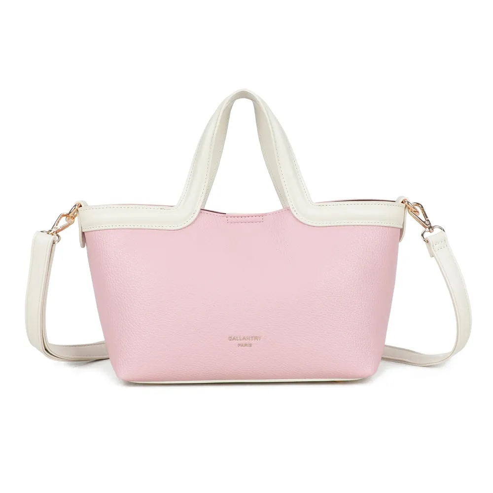 Gallantry Paris Horizon Duo sac à main noir bicolore