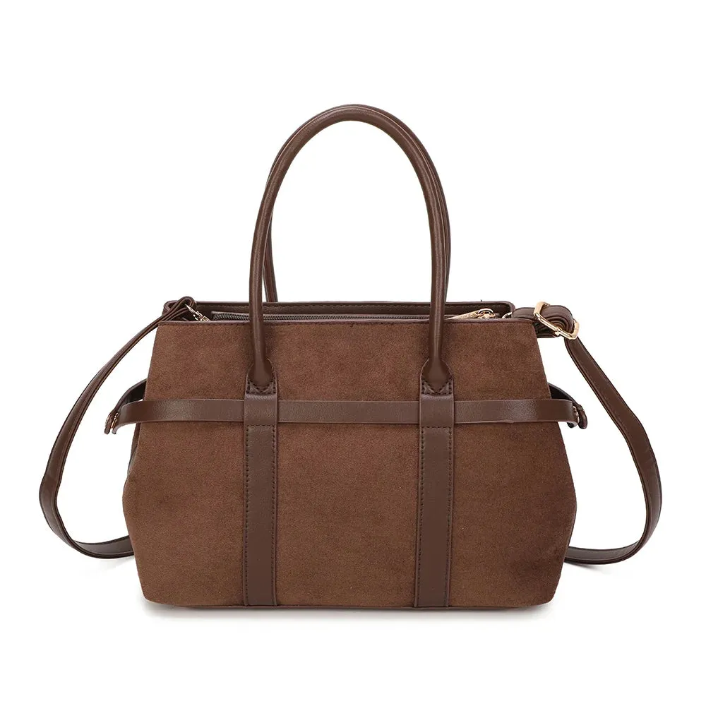 Gallantry Paris Maëva sac à main suédine zip