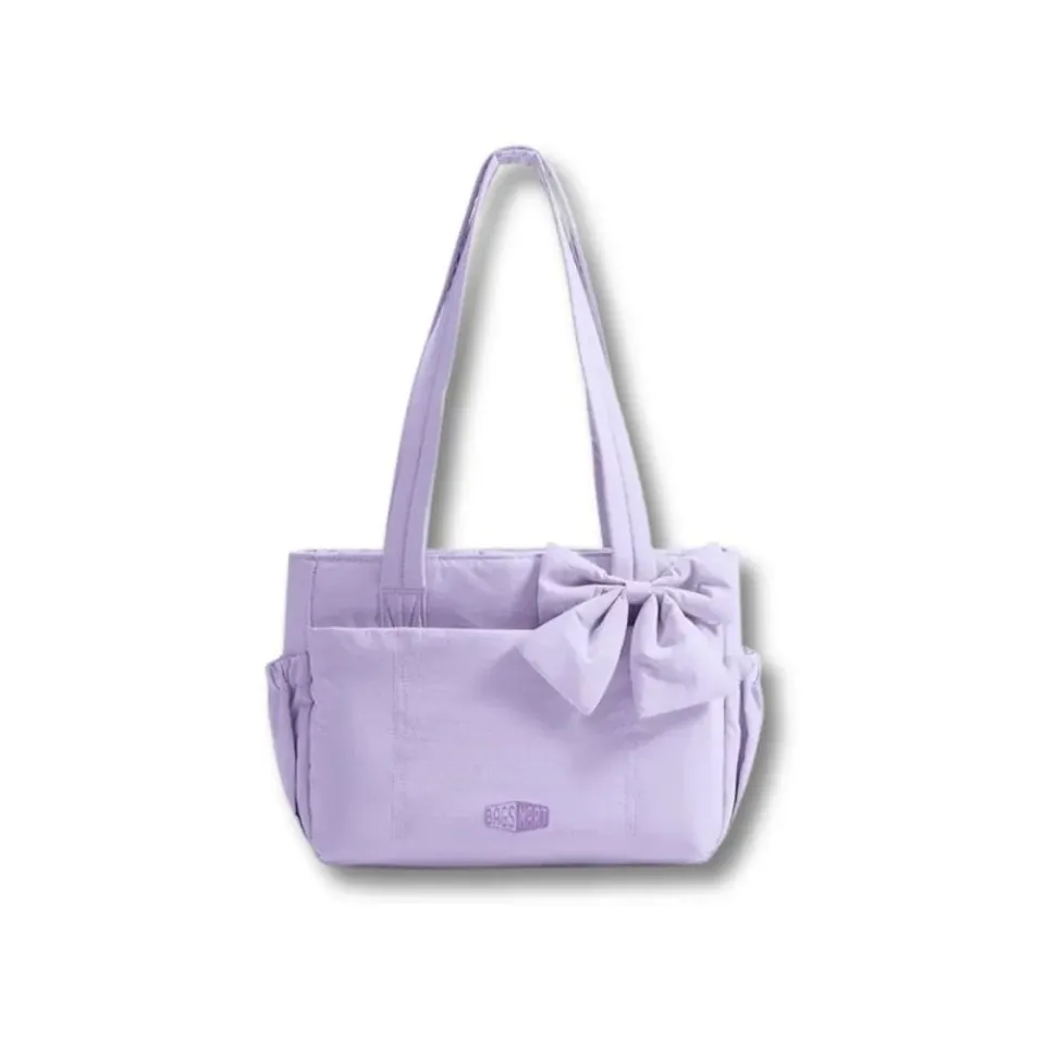 Maison Sacoches Juliette sac cabas femme violet matelassé
