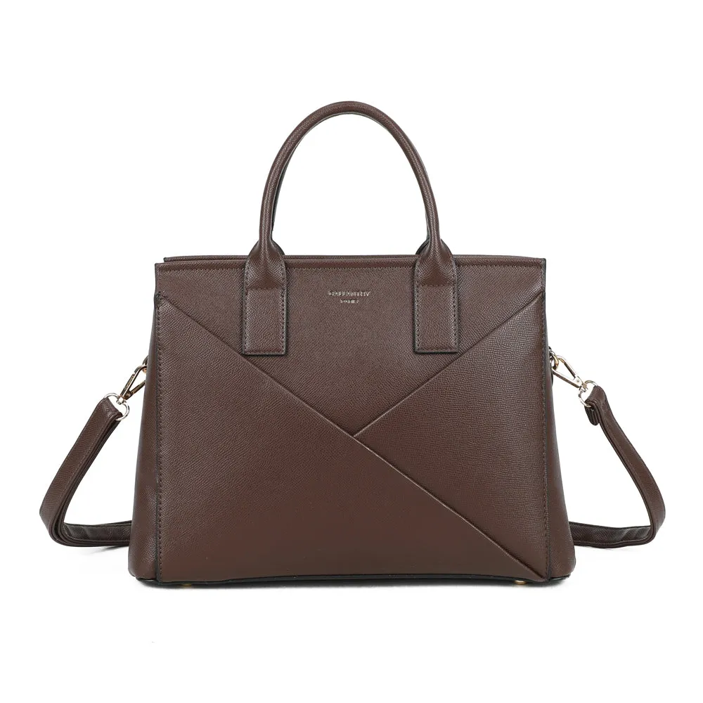 Gallantry Paris Origami Chic sac à main noir géométrique