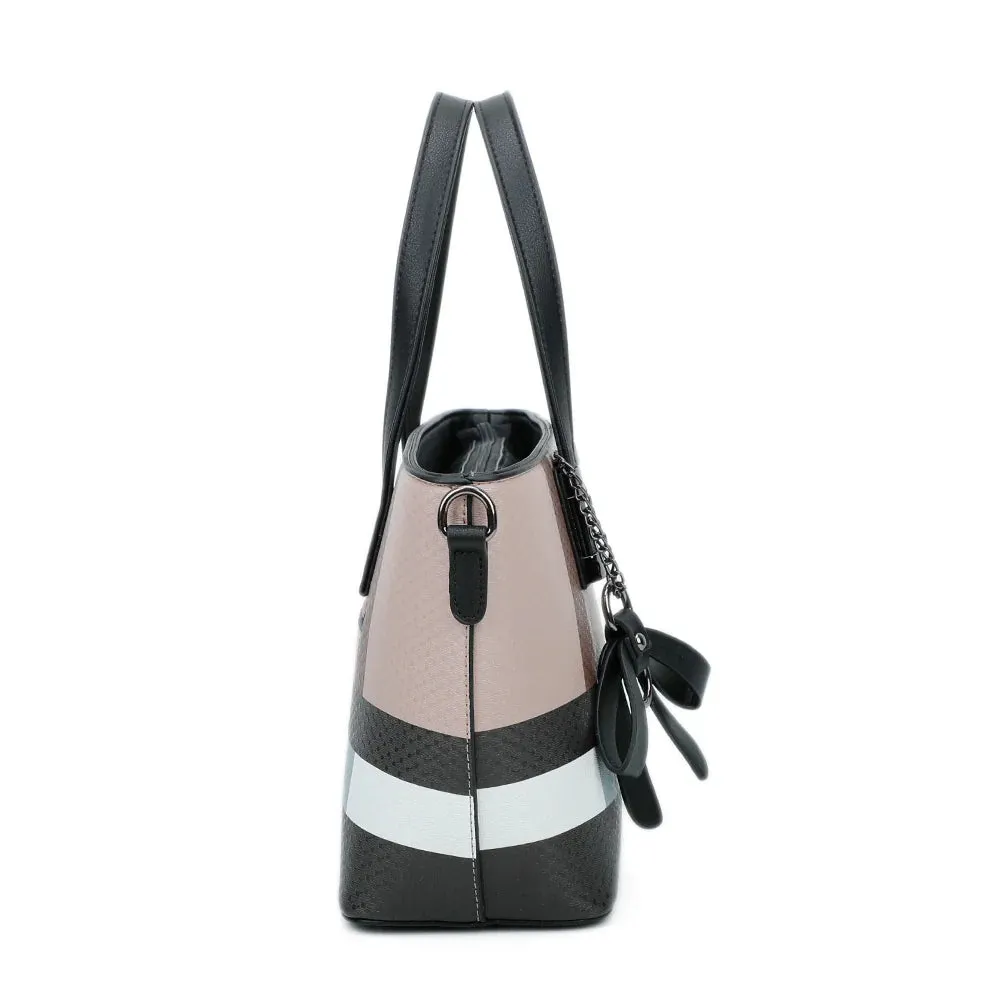 Gallantry Paris Contrast Pop sac à main taupe marron bicolore