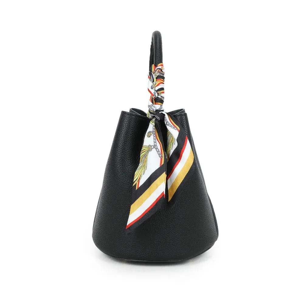 Gallantry Paris Ruban Chic sac seau foulard vegan