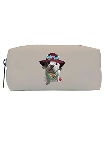 Téo Jasmin Boho Beige trousse rectangulaire 18 cm