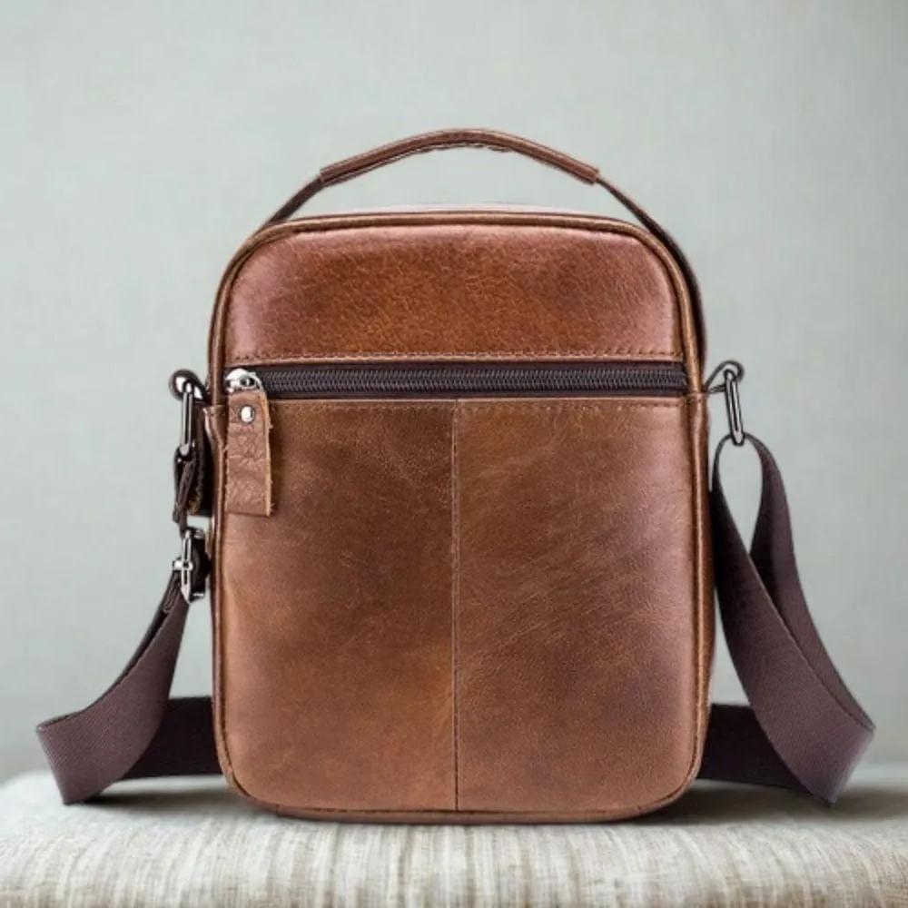 Maison Sacoches Calen sacoche homme cuir vintage