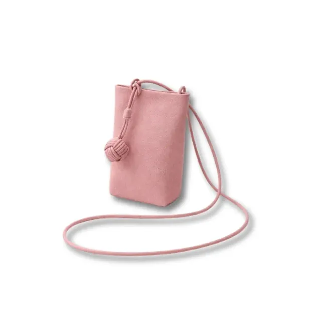 Maison Sacoches Leanne mini sac rose simili