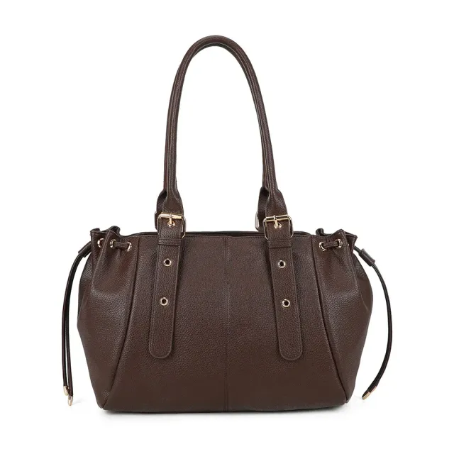 Gallantry Le Saint-Honoré sac cabas Coffee grand