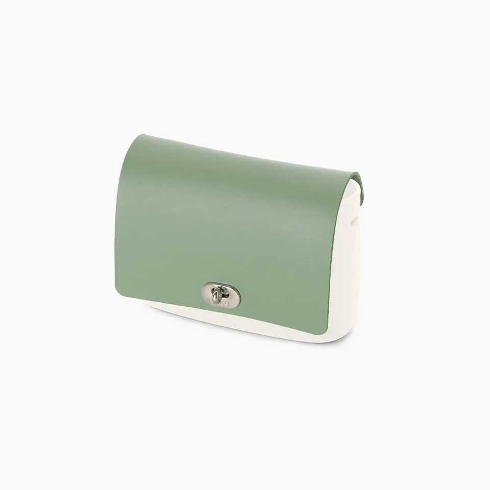 O bag O pocket pattina rabat matcha