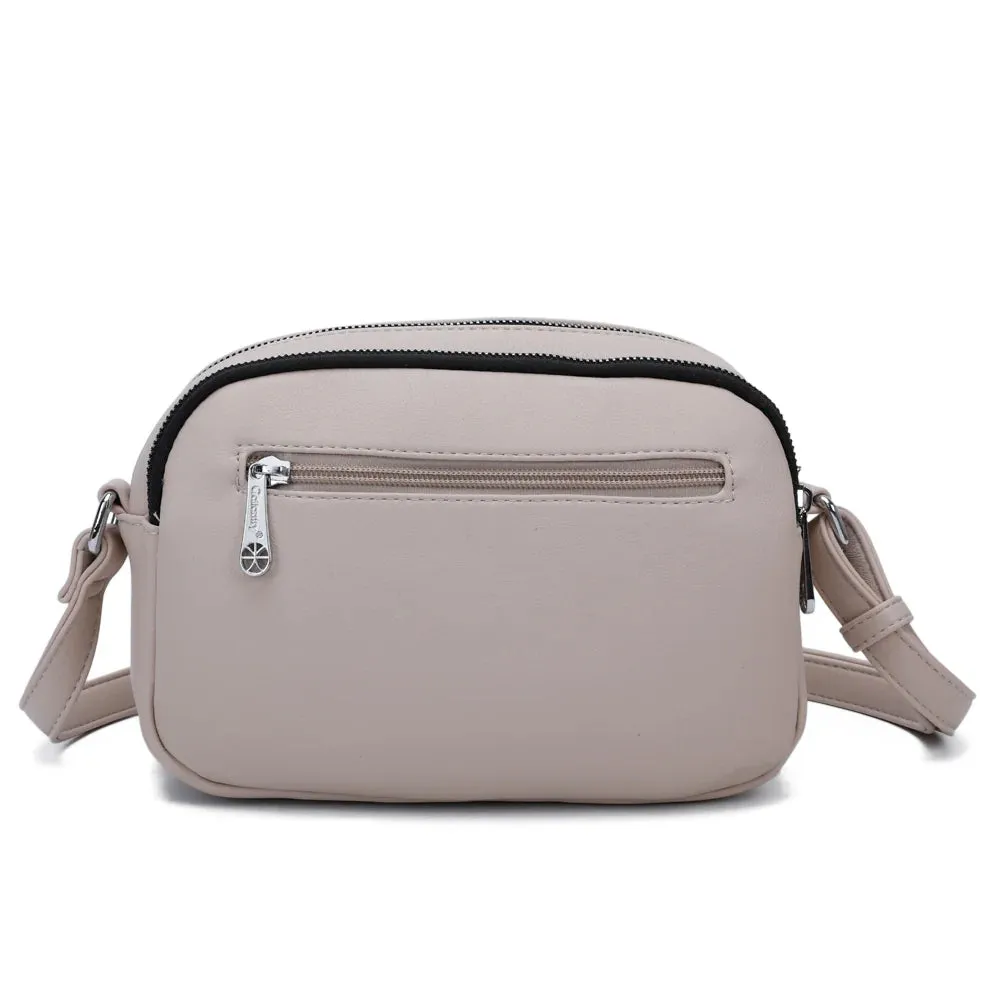 Gallantry Paris Le Charme Compact Sac bandoulière Camel