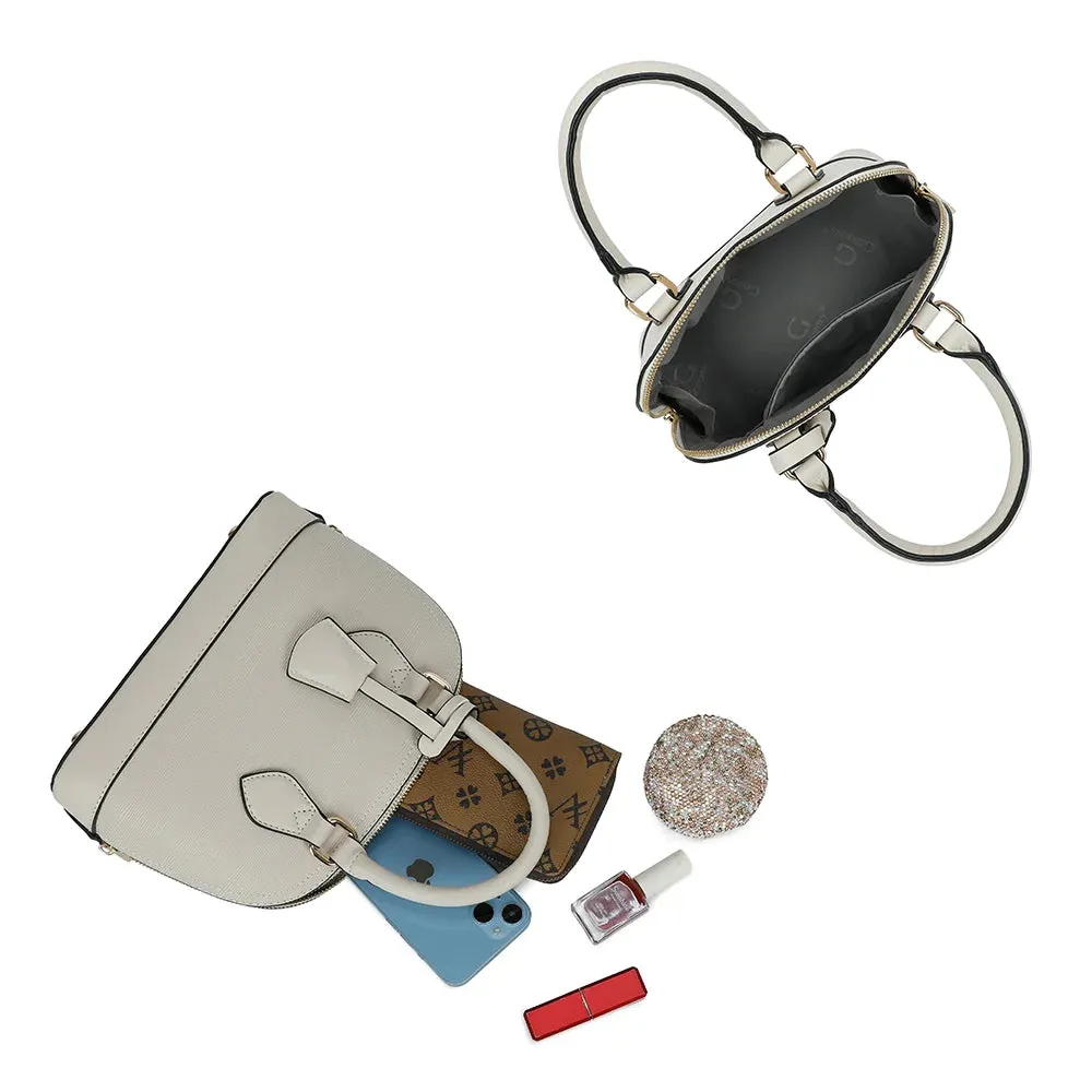 Gallantry Paris L'Éclat Mini sac à main Noir bombé
