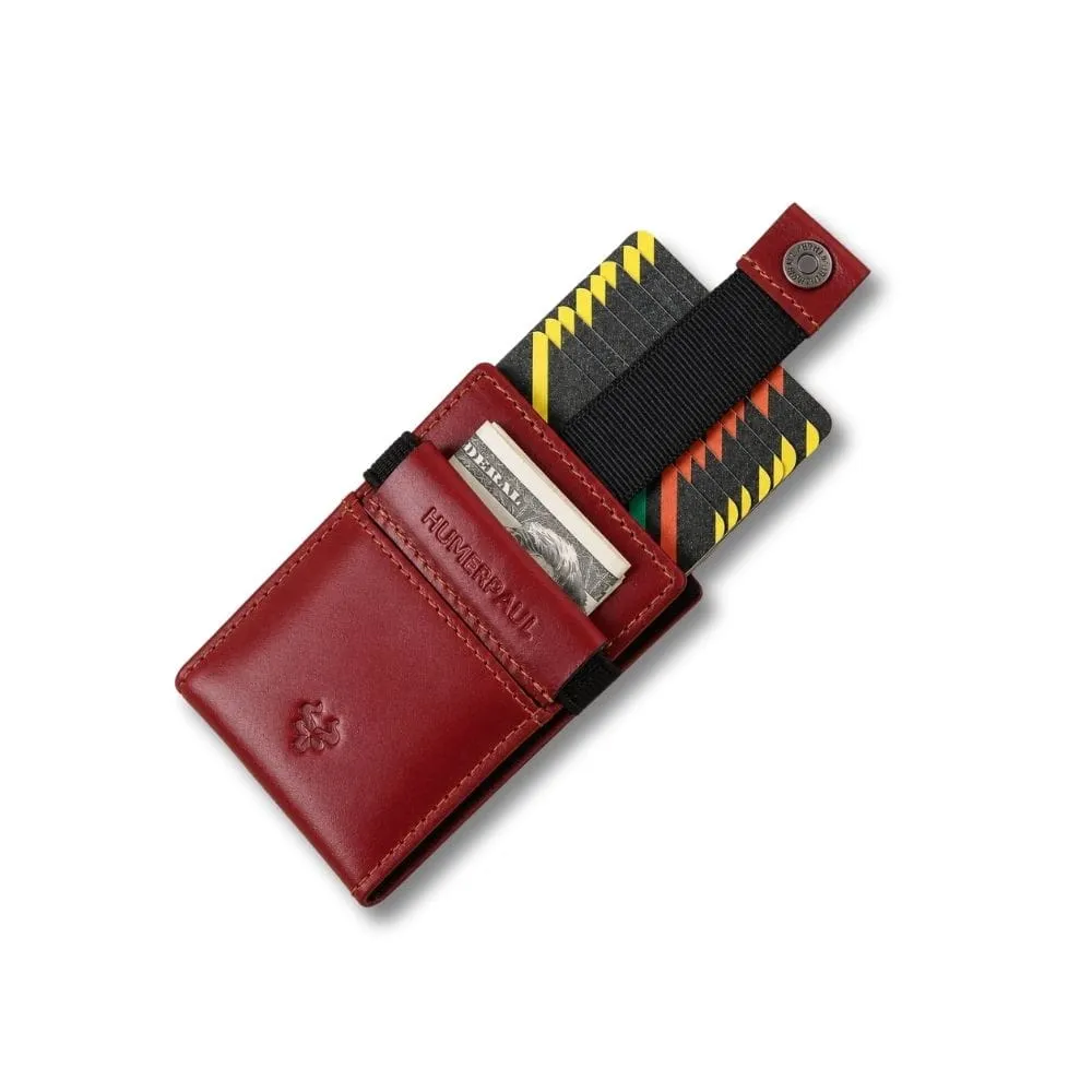 Maison Sacoches Milo porte-cartes cuir marron RFID 10 cartes