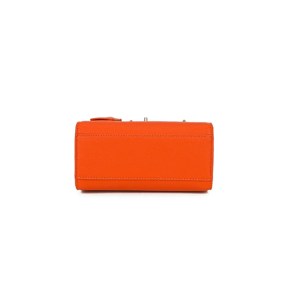Gallantry Colette mini sac à main orange saffiano
