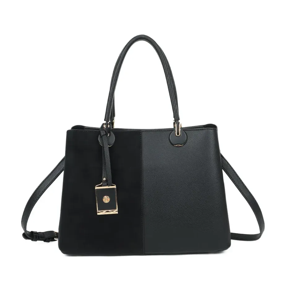 Gallantry Paris La Bellamy sac à main coffee bi-matière
