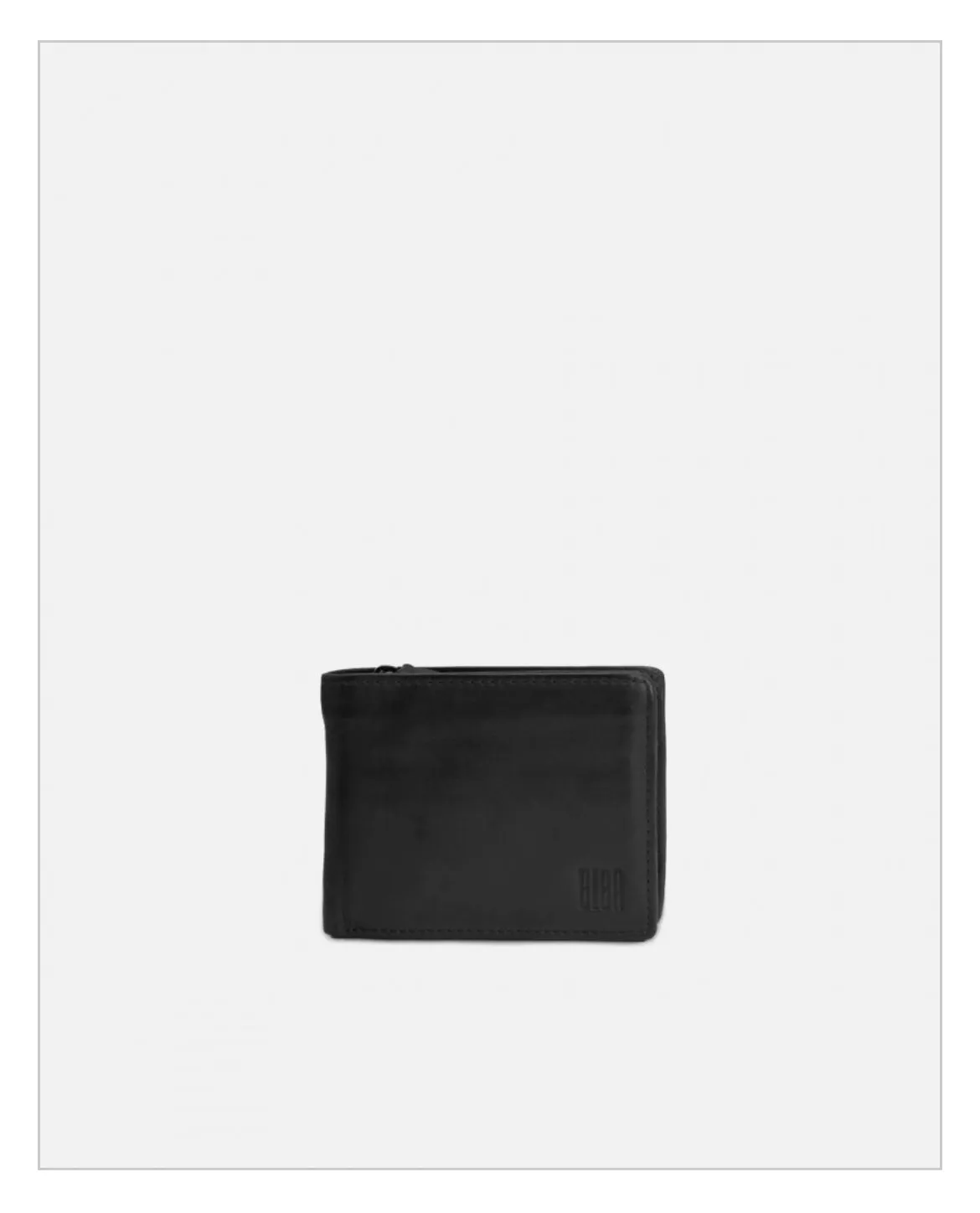 Hexagone Cuir PF Mike portefeuille cuir marron vert sapin