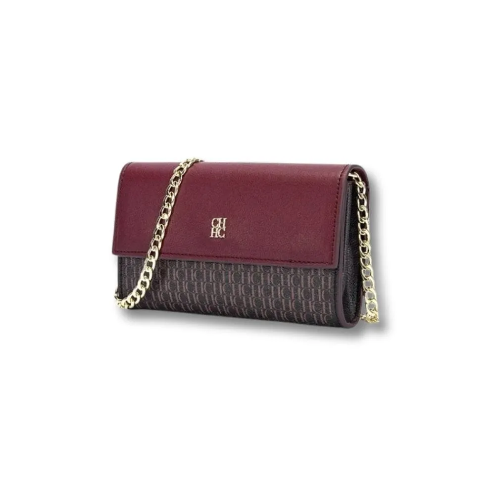 Maison Sacoches Mademoiselle Petit Sac Bandoulière Noir chaîne dorée