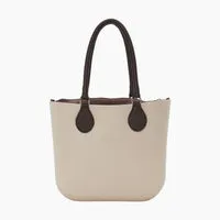 O bag Mini Midi sac sable effet suédé